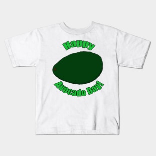 Happy Avocado Day! Kids T-Shirt